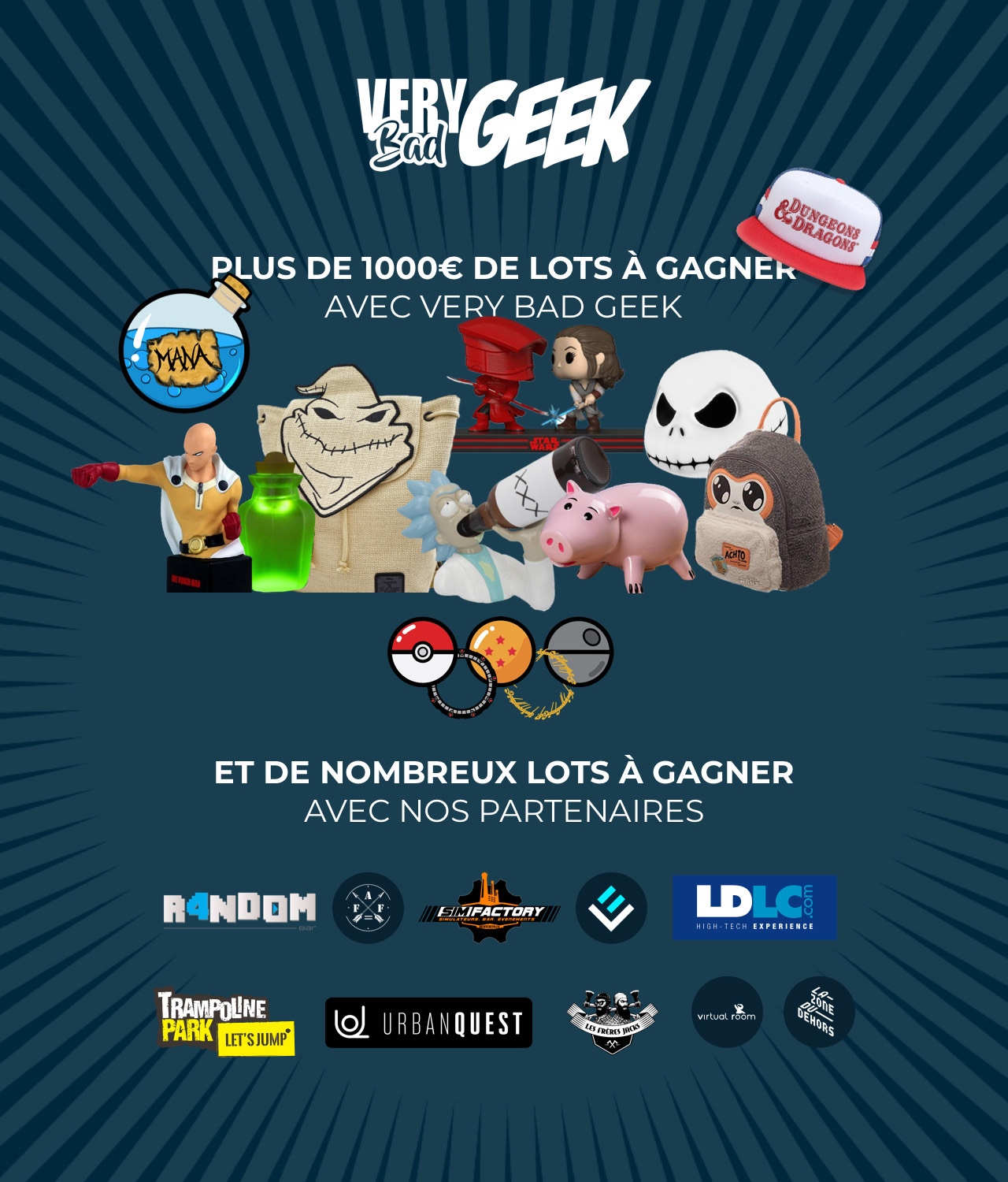 Lots Jeux Olymgeek 2020